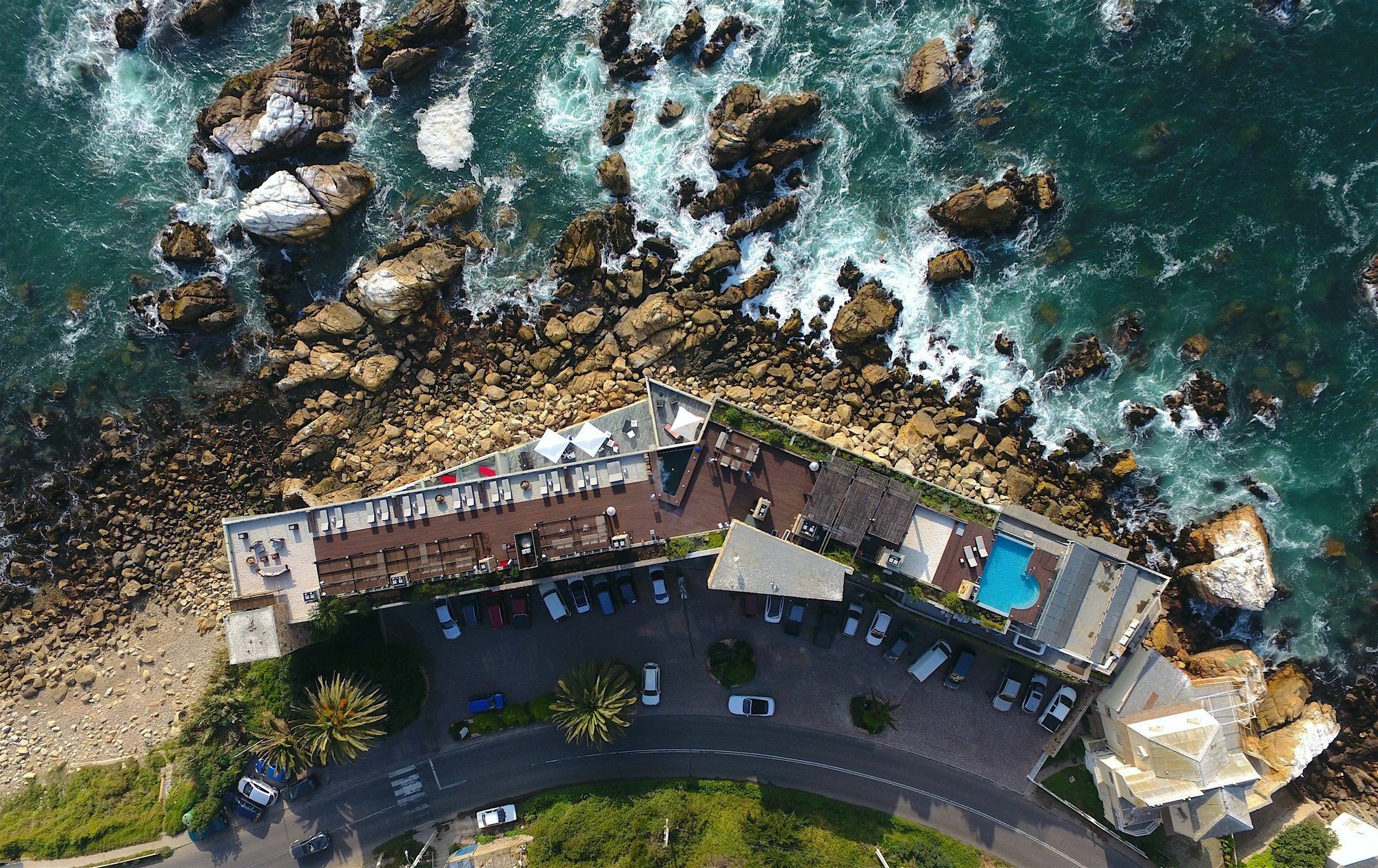 Radisson Blu Acqua Hotel & Spa Concon Exterior photo Aerial view of the hotel